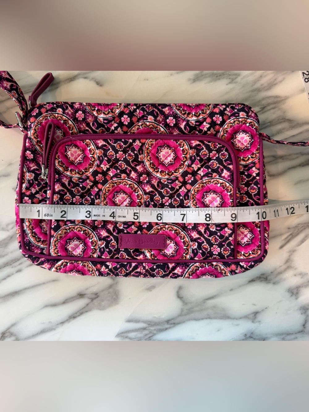 Vera Bradley Crossbody Floral Pink - Picture 10 of 12